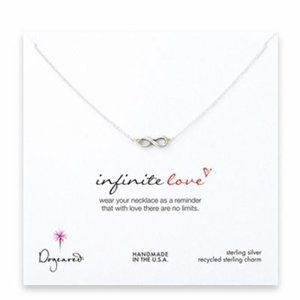 Dogeared Infinite Love Sterling Silver Necklace